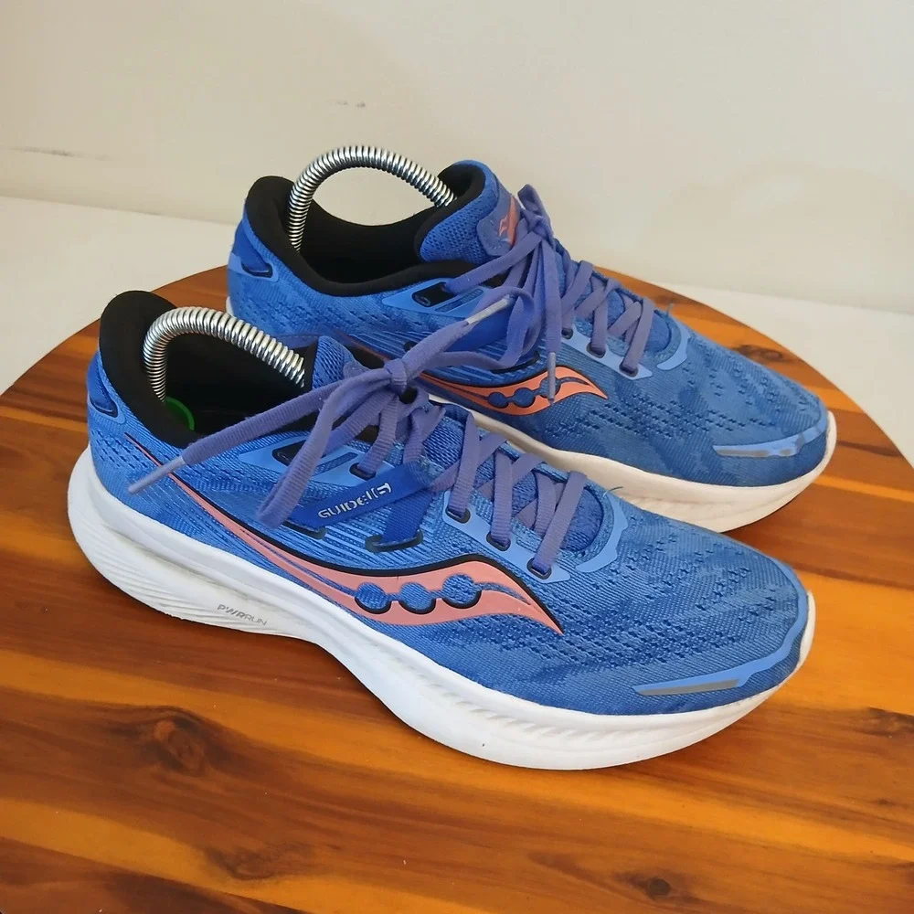 Saucony Guide 16 Womens 9 Blue Running Shoes Sneakers S10810-35